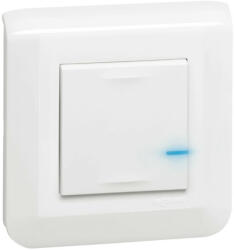 Legrand Netatmo 077701L Program Mosaic okos egypólusú kapcsoló / fényerőszabályzó (végrehajtó), süllyesztett, retrofit, kompenzátor modullal és díszítőkerettel szállítva, fehér szí (077701L)