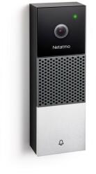 Legrand Netatmo NDB-PRO Netatmo okos kamerás kapucsengő; falra szerelhető; színes széleslátószögű kamerával, mikrofonnal és hangszóróval szerelve; csengőmodullal szállítva, fekete/fehér/szürke színű; közvetle