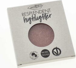 puroBIO cosmetics Resplendent Highlighter - Utántöltő - 04 Arany rózsaszín