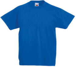 Fruit of the Loom Gyerek póló Rövid ujjú Fruit of the Loom Original T Kids - 104 (3-4), Királykék
