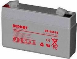 REDDOT DD06012_F1 6V 1.2Ah Zárt gondozás mentes AGM akkumulátor (DD06012)