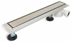 BALNEO Set rigola pentru dus plus capac 60 cm Balneo Side-Drain inox periat (S-D 600)