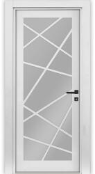 Uni Doors Интериорна врата Гизам - остъклена - бял мат (цена без монтаж)