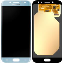 Samsung J730 Galaxy J7 (2017) LCD Kijelző+Érintőüveg, Kék (GH97-20736B, GH97-20801B) Service Pack