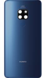 Huawei Mate 20 akkufedél (hátlap) ragasztóval, kamera lencsével és ujjlenyomat olvasóval, kék (02352FRD) service pack