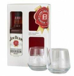 Jim Beam whisky 40% 0.7 l + 1 pohár díszdobozban