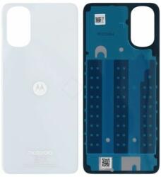 Motorola Moto G22 XT2231 - Akkumulátor Fedőlap (Pearl White) - 5S58C20480 Genuine Service Pack, White