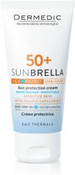 DERMEDIC Sunbrella Fényvédő arckrém SPF 50+ rozáceás, kipirosodásra hajlamos bőrre 50G