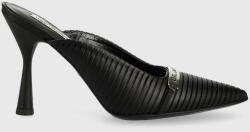 Karl Lagerfeld papuci Panache Hi culoarea negru 9BYY-OBD25J_99X