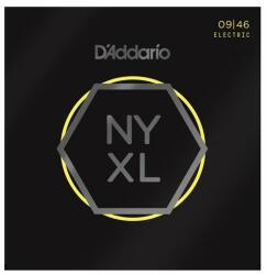 D'Addario NYXL0946 - Nickel Wound, Super Light Top / Regular Bottom, 09-46 - I893I