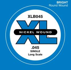 D'Addario XLB045 - Nickel Wound Bass Guitar Single String, Long Scale, . 045 - C366CC