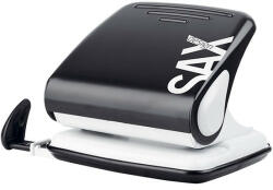 ICO Lyukasztó SAX 418 Design 2 lyukú fém 25 lap fekete (7310038005) - papir-bolt