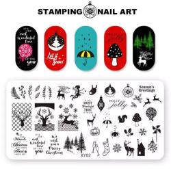  Nyomdalemez XY02 - Karácsony