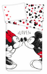 Jerry Fabric Disney Minnie, Mickey ágyneműhuzat 140×200cm, 70×90 cm JFK960646