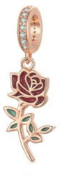 Ékszerkirály Ezüst charm, rózsa, rózsaarany (1005004622732330_04)