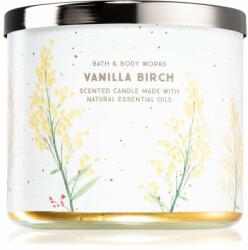 Bath & Body Works Vanilla Birch illatos gyertya 411 g