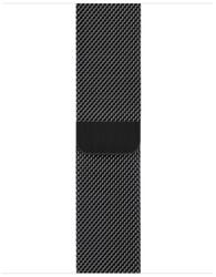 Apple Watch 38/40mm Rozsdamentes acél milánói szíj, asztrofekete (MTU12ZM/A) - speedshop