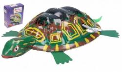 Teddies Felhúzható fém teknős 8 x 12 cm