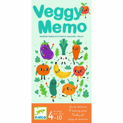 DJECO memóriajáték - Zöldségek és gyümölcsök - Veggy Memo (8528)