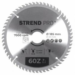 Strend Pro Disc pentru fierastrau circular Strend Pro TCT 185x2.2x30/20 mm, 60T Disc de taiere