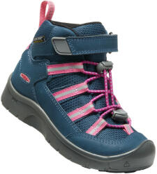 KEEN Hikeport 2 Sport Mid Wp Youth gyerek cipő Cipőméret (EU): 36 / kék/rózsaszín