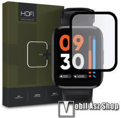 HOFI Realme Watch 3, HOFI Hybrid Pro+ Okosóra rugalmas üvegfólia, 7H, FEKETE