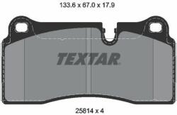 TEXTAR set placute frana, frana disc TEXTAR Q+ 2581401 (2581401)