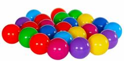 ECOTOYS színes műanyag labda készlet gyermeksátorhoz 100 db