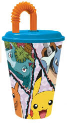 Pokémon Szívószálas pohár 430 ml (08030) - topjatekbolt