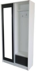 Spectral Mobila Cuier David Alb, 100 x 38 x 194 cm