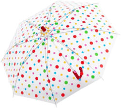 Derby 72654 gyerek piros pöttyös esernyő