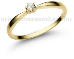E30.2SB09 - GYÉMÁNT: 0.09 CT (=2.80mm Ø) Eljegyzési Gyűrű (E30.2SB09)