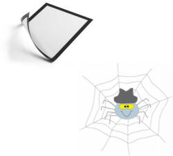 Durable Infokeret A4, Durable Duraframe® Magnetic fekete - spidershop