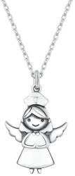 BeSpecial Colier argint cu ingeras (CZT0019)