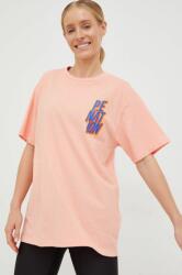P. E Nation t-shirt női, narancssárga - narancssárga L