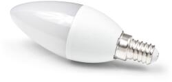 MILIO Bec LED E14 6W C37 - Alb cald (3000K) (ZL-LX-E14-6W-BC-S)