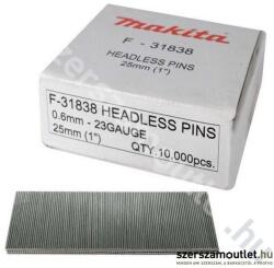 MAKITA Tűszeg galvanizált 0, 6x30mm 23GA (10000db) (F-31841) (F-31841)