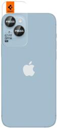Spigen Folie protectie Spigen Optik EZ FIT compatibil cu iPhone 14 / 14 Plus / 15 / 15 Plus Black (AGL05213)