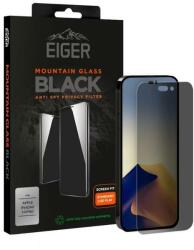Eiger Folie Sticla Eiger 2.5D Mountain Glass Privacy compatibila cu iPhone 14 Pro (Negru) (EGMSP00232)