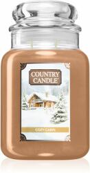 The Country Candle Company Cozy Cabin lumânare parfumată 680 g