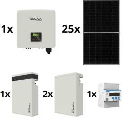 SolaX Power Set solar: SOLAX Power 10kWp RISEN Full Black + invertor SOLAX 3f 10kW + baterie 17, 4 kWh (SM9998-25ks)