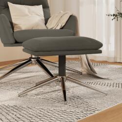 vidaXL Taburet, gri închis, 60x60x39 cm, microfibră (341561) Canapea