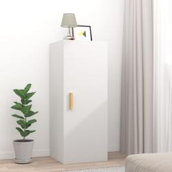 vidaXL Dulap de perete, alb, 34, 5x34x90 cm, lemn compozit (812429) Raft