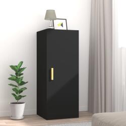 vidaXL Dulap de perete, negru, 34, 5x34x90 cm, lemn compozit (812430) Raft