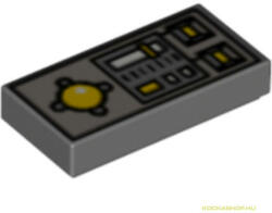 LEGO® Alkatrészek (Pick a Brick) Sötét Kékesszürke Irányítópanel 4221879