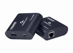 Gembird 1db HDMI 1.3 1db USB 2.0 micro B - 1db RJ45 CAT6 UTP F/F video extender 60m fekete DEX-HDMI-03 (DEX-HDMI-03)