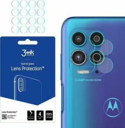 3mk Protection Szkło hybrydowe na obiektyw aparatu 3MK Lens Protection Motorola Moto G100 5G [4 PACK] (3MK1707) - pcone