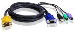 ATEN KVM Kábel PS/2 - USB, 3m - 2L-5303UP (2L-5303UP)