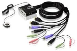 ATEN KVM Switch 2-Port USB HDMI/Audio (CS692) (CS692)