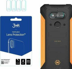3mk Szkło hybrydowe na obiektyw aparatu 3MK Lens Protection MyPhone Hammer Explorer Plus Eco [4 PACK] (3MK3858) - pcone